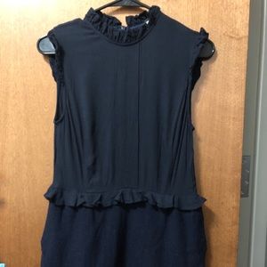 Karen Walker navy blue short dress